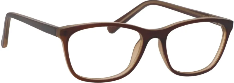 A pair of glasses is shown with no background.