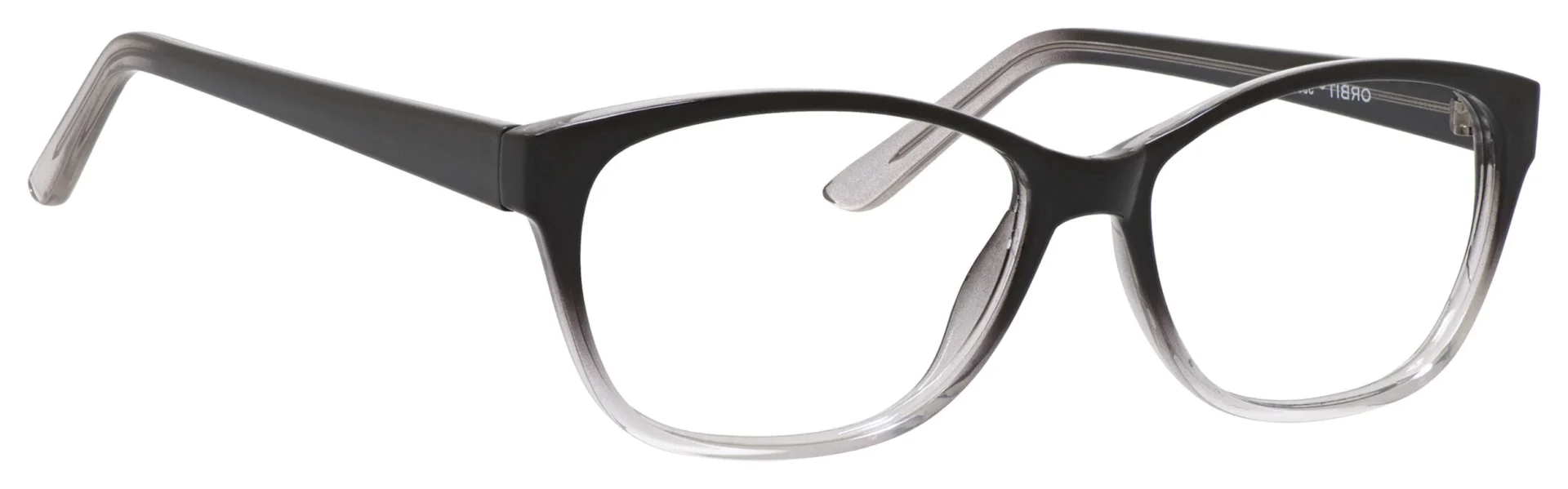 A close up of the side view of glasses