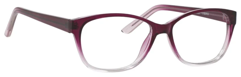 A pair of glasses is shown with the same color.