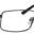 A pair of glasses is shown with no background.