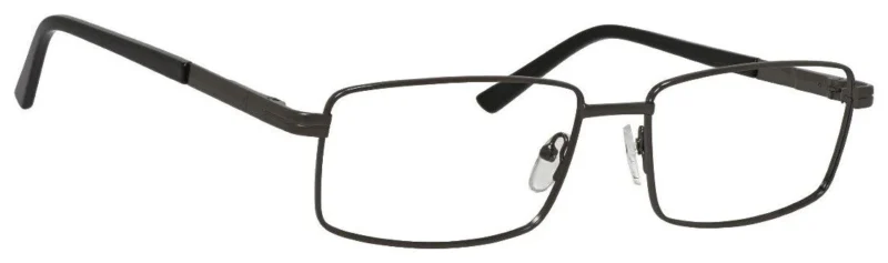 A pair of glasses is shown with no background.