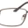 A pair of glasses is shown with the same frame.