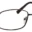 A pair of glasses is shown with no background.