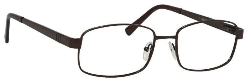 A pair of glasses is shown with no background.