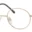 A pair of glasses is shown with no background.