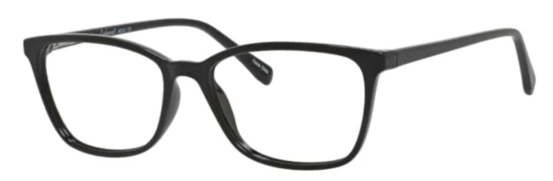 A pair of glasses is shown with the same frame.