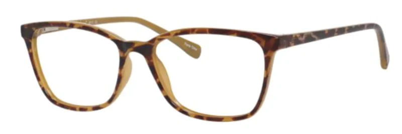 A pair of glasses is shown with the same frame.