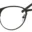 A pair of glasses is shown with the lens closed.