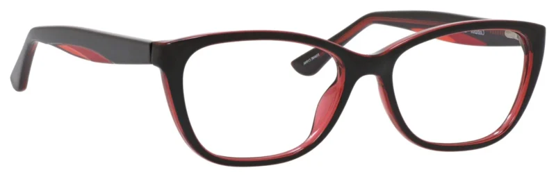 A pair of glasses is shown with the same color.