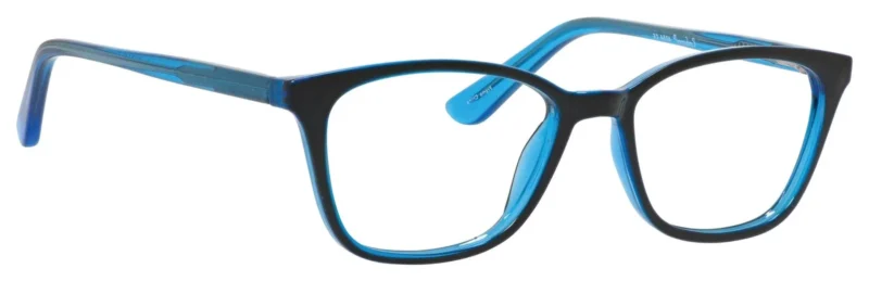 A close up of the side view of glasses