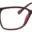 A pair of glasses is shown with the same color.