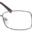 A pair of glasses is shown with the same frame.