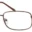 A pair of glasses is shown with no background.