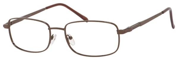 A pair of glasses is shown with no background.