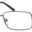 A pair of glasses is shown with no background.