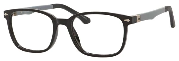 A pair of glasses is shown with no background.