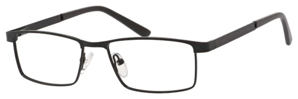 A pair of glasses is shown with no background.