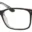 A pair of glasses is shown with the lens up.