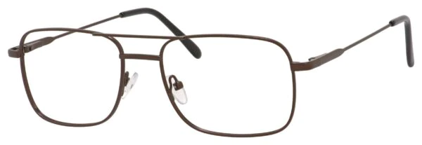 A pair of glasses is shown with no background.