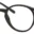 A pair of glasses is shown with the lens closed.