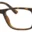 A pair of glasses is shown with the frame in front.