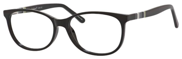 A pair of glasses is shown with the lens closed.