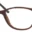 A pair of glasses is shown with the frame on.