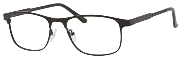 A pair of glasses is shown with no background.