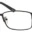 A pair of glasses is shown with no background.