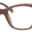 A pair of glasses is shown with the same color.