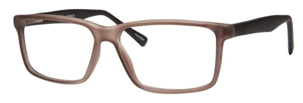 A pair of glasses is shown with no background.