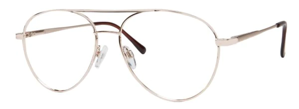 A pair of glasses is shown with no background.