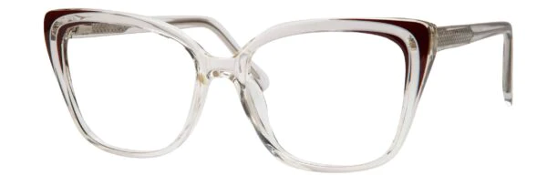 A pair of glasses is shown with the same frame.