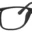 A pair of glasses is shown with no background.