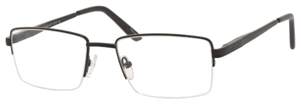 A pair of glasses is shown with no background.