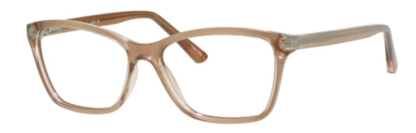 A pair of glasses is shown with no background.