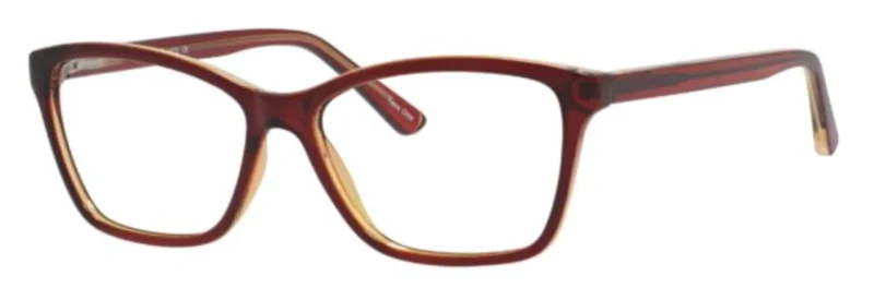 A close up of the side view of glasses