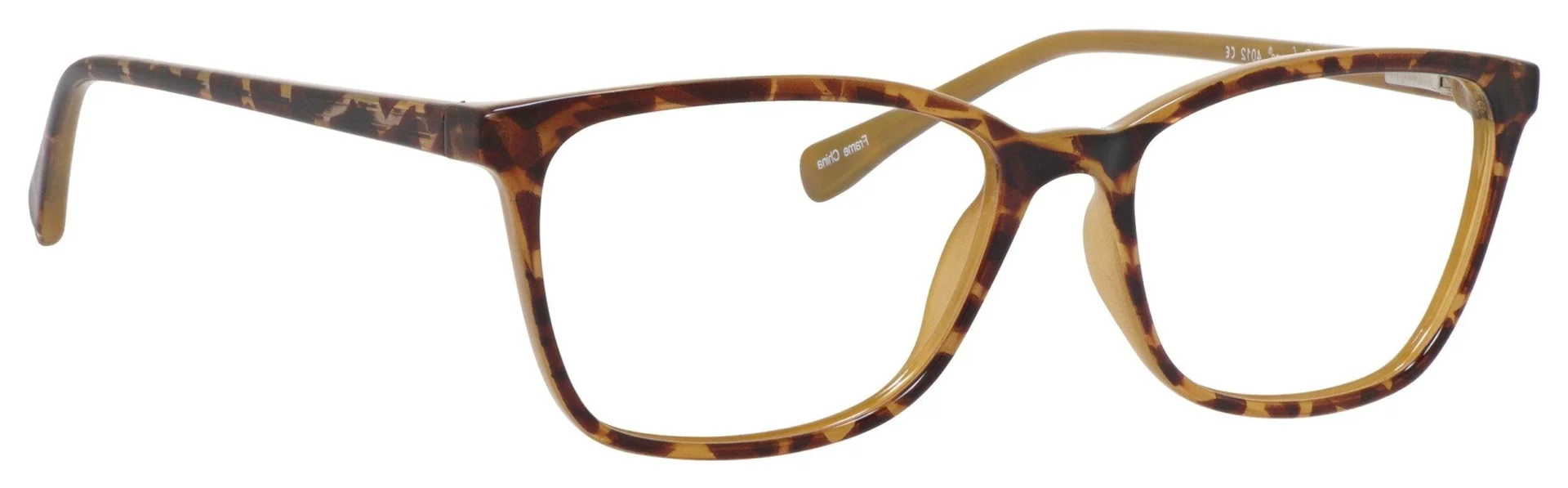 A pair of glasses is shown with the same frame.