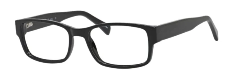 A pair of glasses is shown with the same frame.