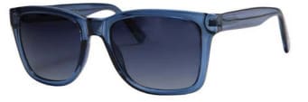 A pair of sunglasses is shown with the same color.